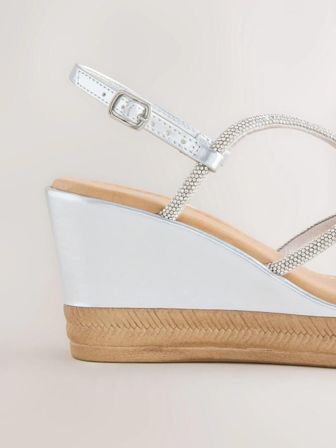 Next Sandalen met riem 'Forever Comfort' zilver - Foto 4
