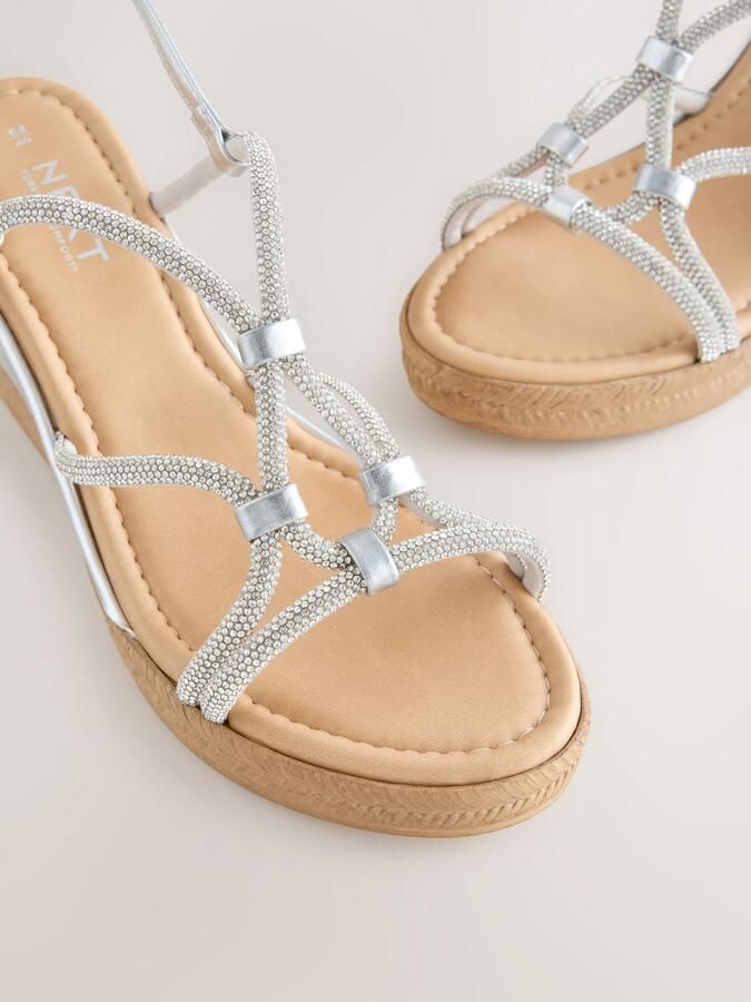Next Sandalen met riem 'Forever Comfort' zilver - Foto 5