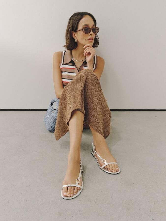 Next Sandalen met riem 'Forever Comfort' zilver - Foto 4