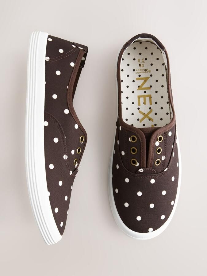 Next Sneakers laag 'Forever Comfort' chocoladebruin wit - Foto 5