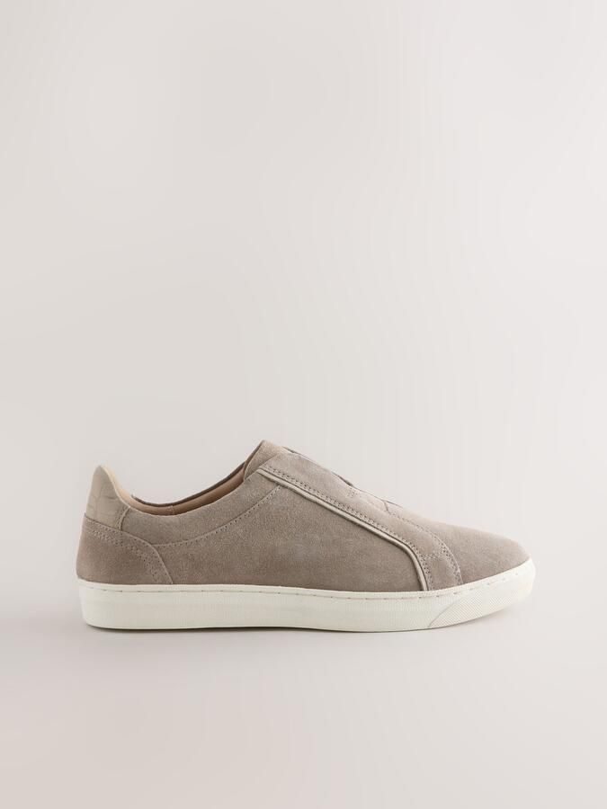 Next Dames Forever Comfort leren instapsneakers Grijs - Foto 2
