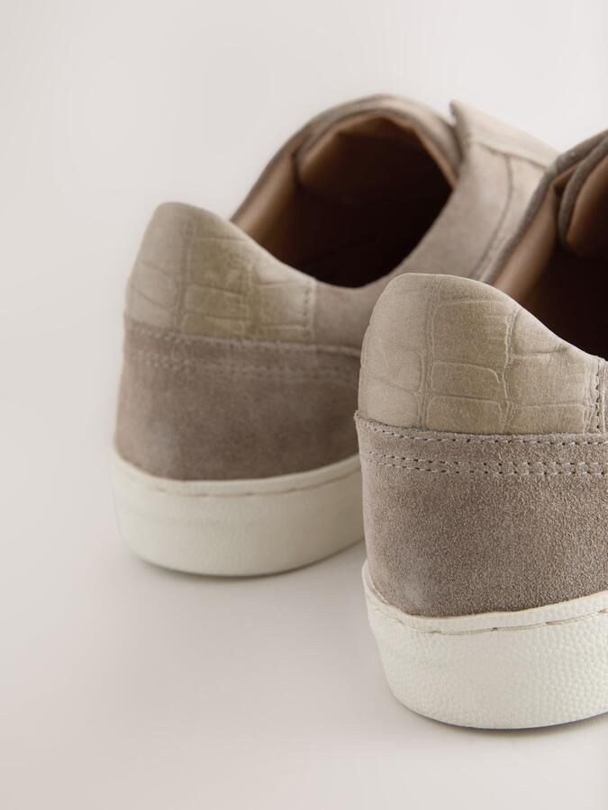 Next Dames Forever Comfort leren instapsneakers Grijs - Foto 5