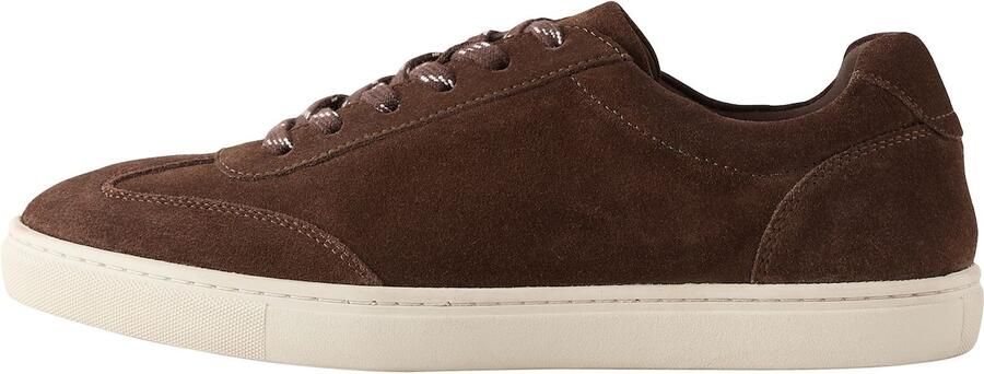 Next Heren Nette suède sneakers Bruin - Foto 2