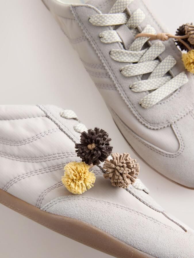Next Dames Forever Comfort vetersneakers met bedel Roze - Foto 4