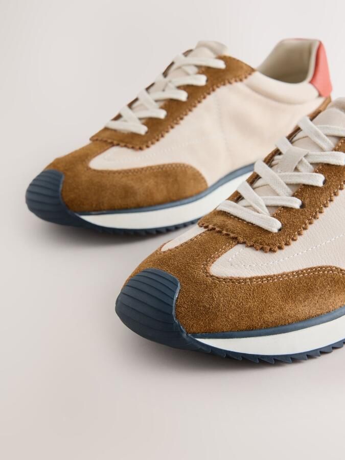 Next Sneakers laag 'Forever Comfort' beige bruin koraal - Foto 5