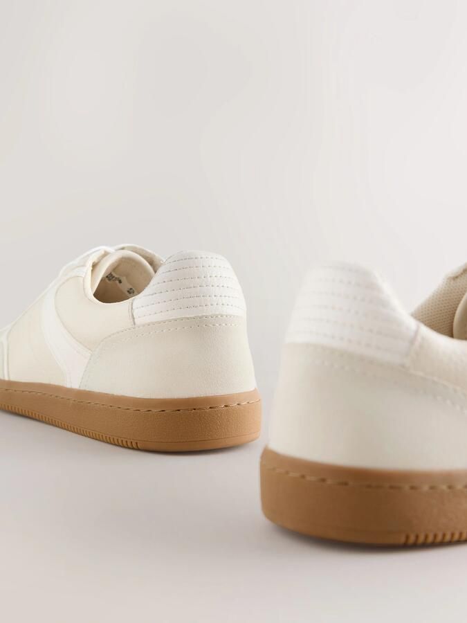 Next Dames Forever Comfort vetersneakers Crème - Foto 2