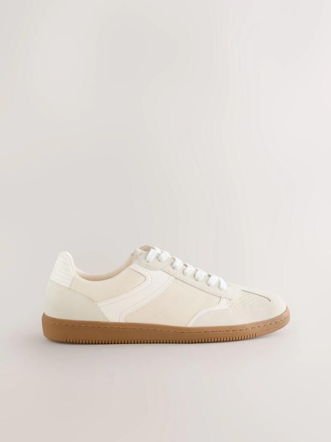 Next Dames Forever Comfort vetersneakers Crème - Foto 4