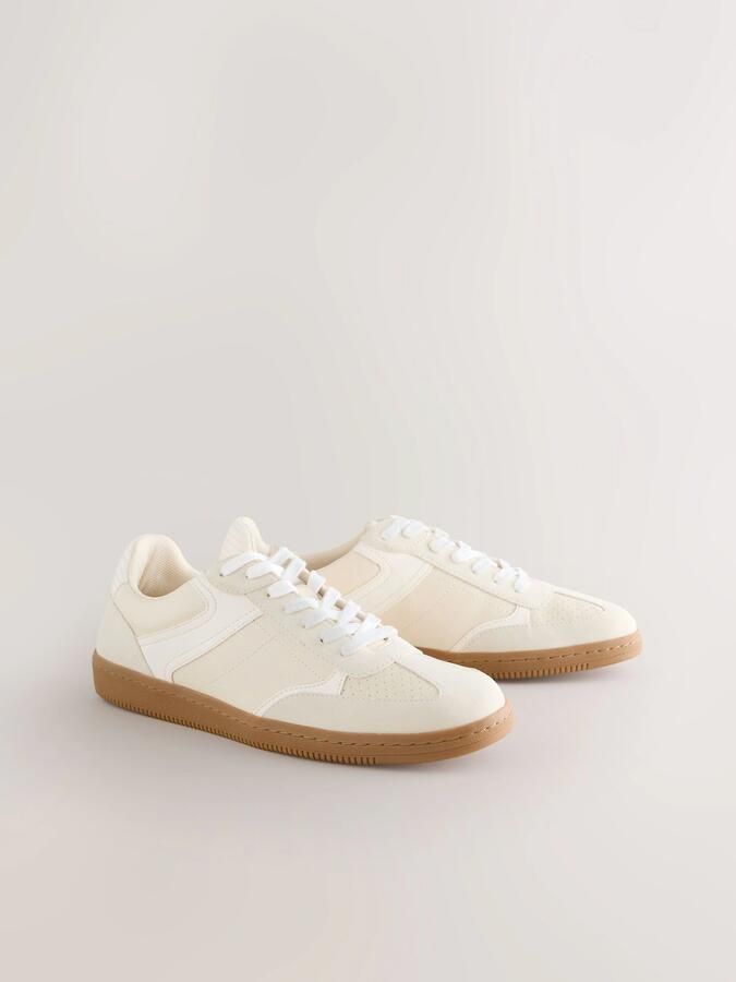 Next Dames Forever Comfort vetersneakers Crème - Foto 5
