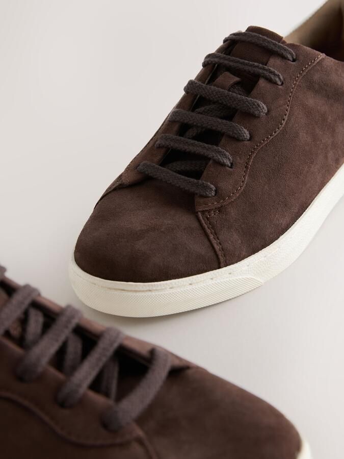 Next Sneakers laag 'Forever Comfort' chocoladebruin wit - Foto 5