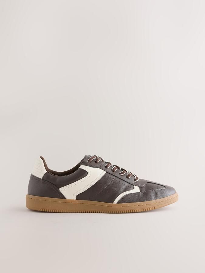 Next Sneakers laag 'Forever Comfort' chocoladebruin wit - Foto 4