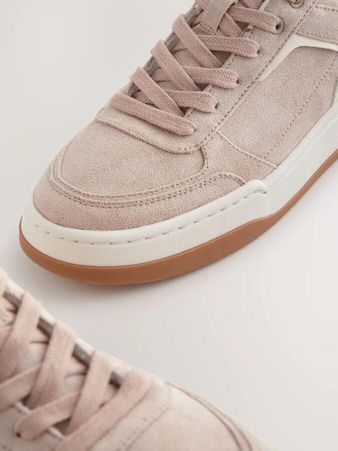 Next Dames Forever Comfort retro vetersneakers met inzetstukken Roze - Foto 3
