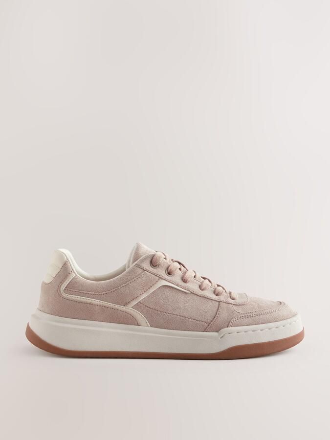 Next Dames Forever Comfort retro vetersneakers met inzetstukken Roze