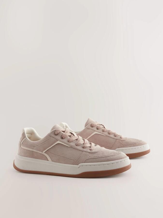 Next Dames Forever Comfort retro vetersneakers met inzetstukken Roze - Foto 5