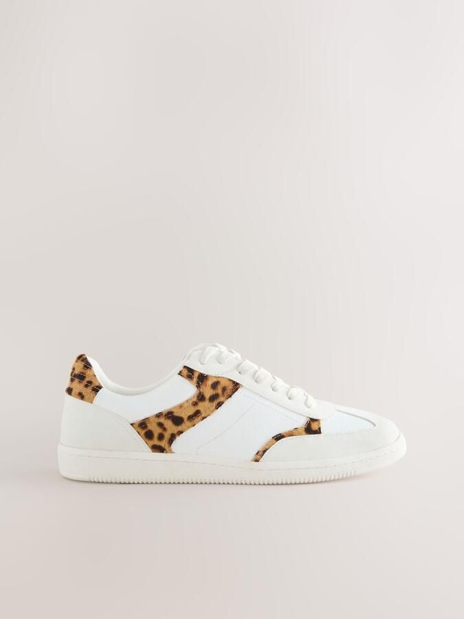 Next Sneakers laag 'Forever Comfort' mokka donkerbruin wit - Foto 2