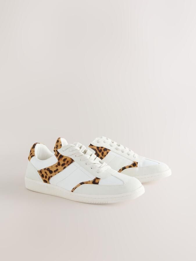 Next Sneakers laag 'Forever Comfort' mokka donkerbruin wit - Foto 6