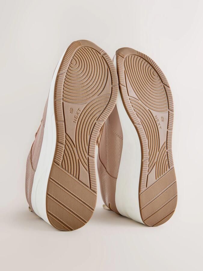 Next Dames Forever Comfort glam sneakers met sleehak Roze - Foto 2