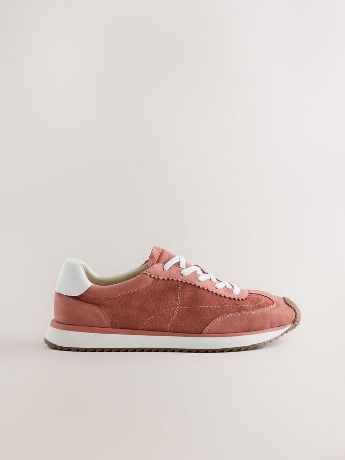 Next Dames Forever Comfort suède sneakers Roze - Foto 4