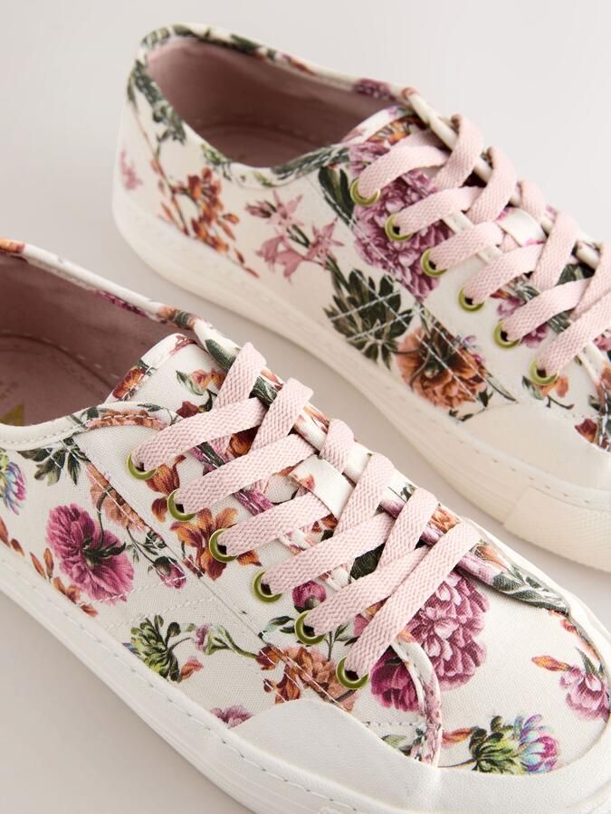 Next Dames Forever Comfort canvas honkbalschoenen Roze - Foto 4