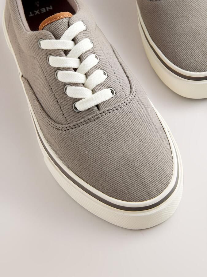 Next Heren Canvas CVO sneakers Grijs - Foto 2