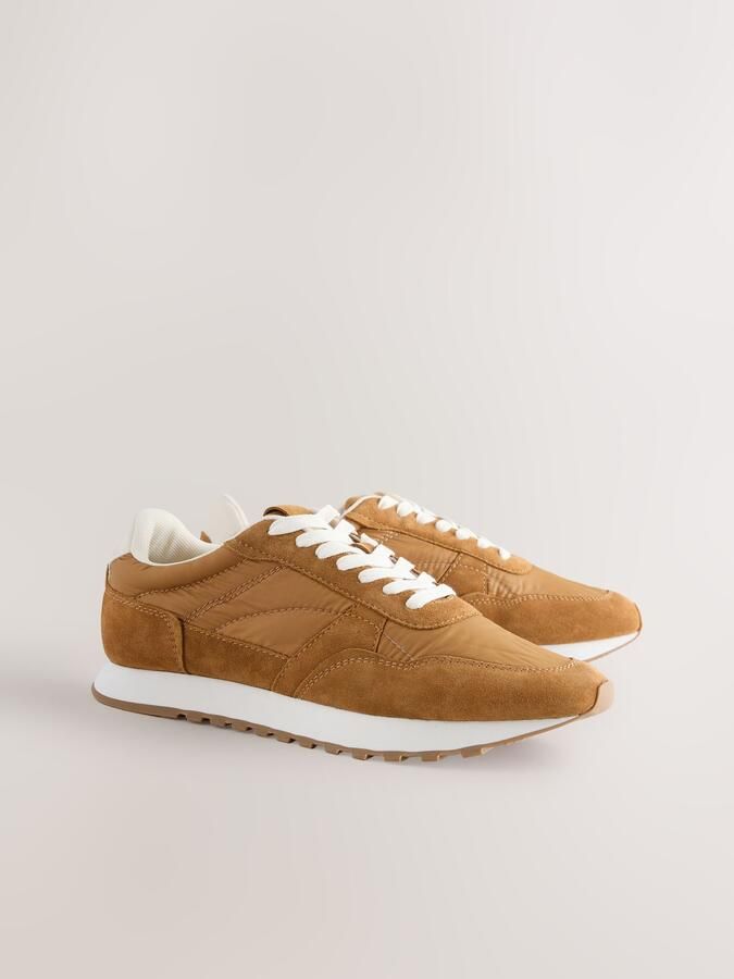 Next Heren Sneakers met dikke zool Oranje - Foto 2