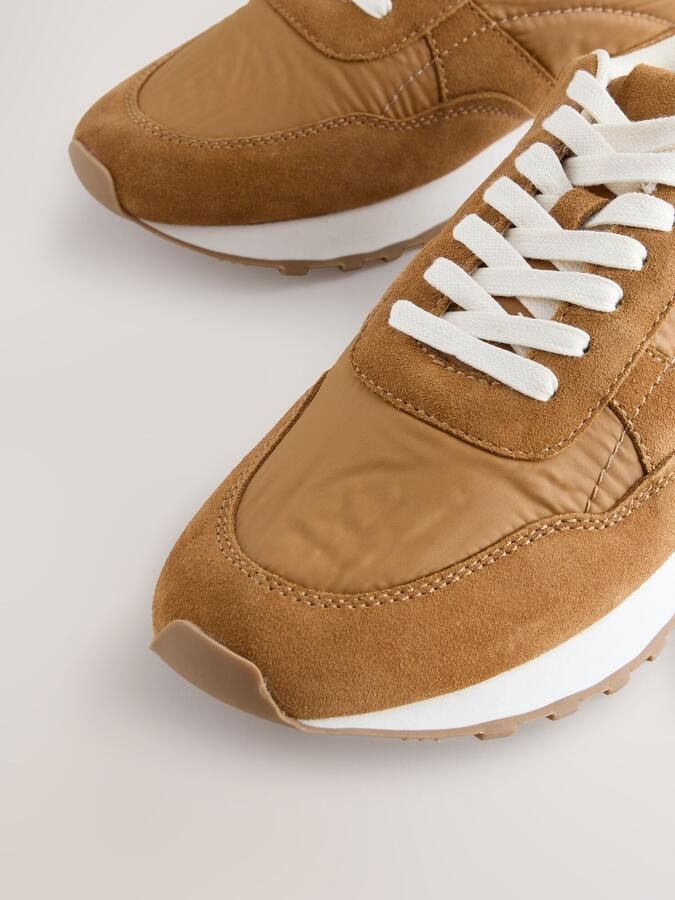 Next Heren Sneakers met dikke zool Oranje - Foto 3
