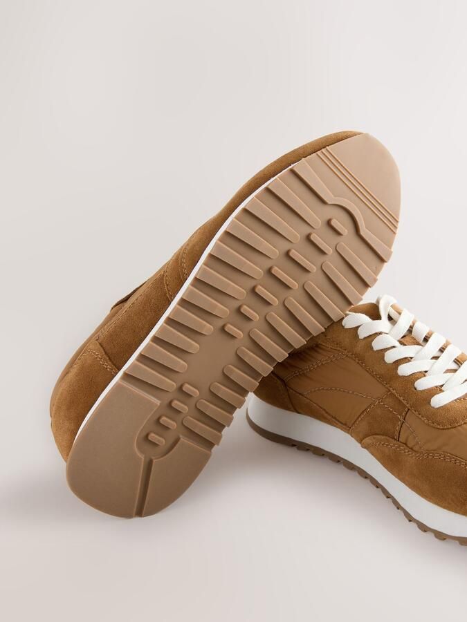 Next Heren Sneakers met dikke zool Oranje - Foto 6