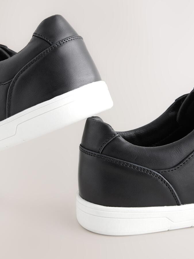 Next Heren Smart-casual sneakers Zwart - Foto 4