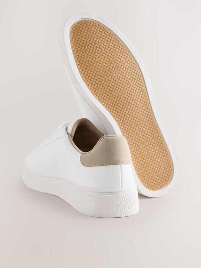 Next Sneakers laag mokka wit - Foto 5