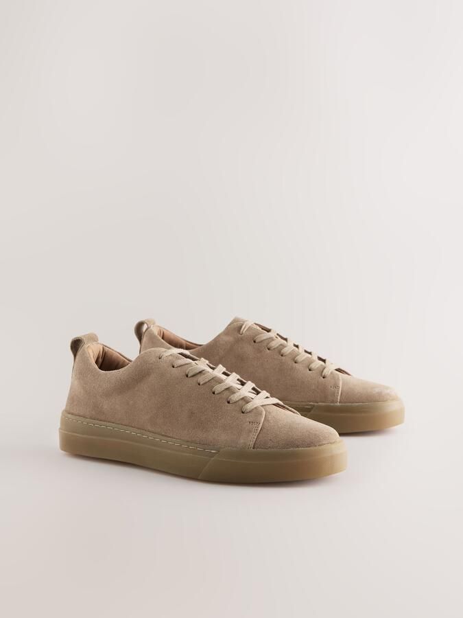 Next Heren N. Premium Flooded Longline sneakers Naturel - Foto 3