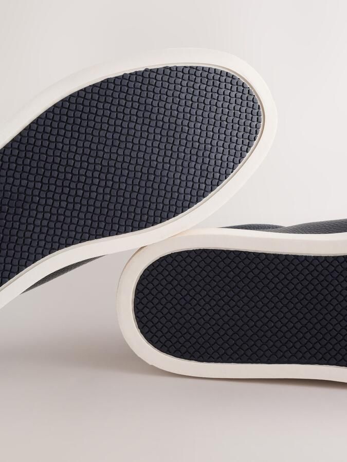 Next Heren Smart-casual sneakers met brede pasvorm Blauw - Foto 2