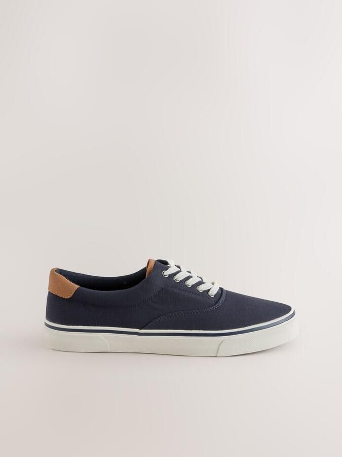 Next Heren Canvas CVO sneakers Blauw - Foto 6