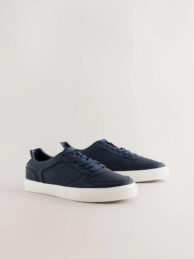 Next Heren Lage sportschoenen Blauw - Foto 3