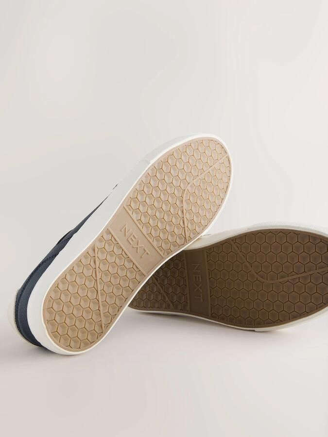 Next Heren Lage sportschoenen Blauw - Foto 4