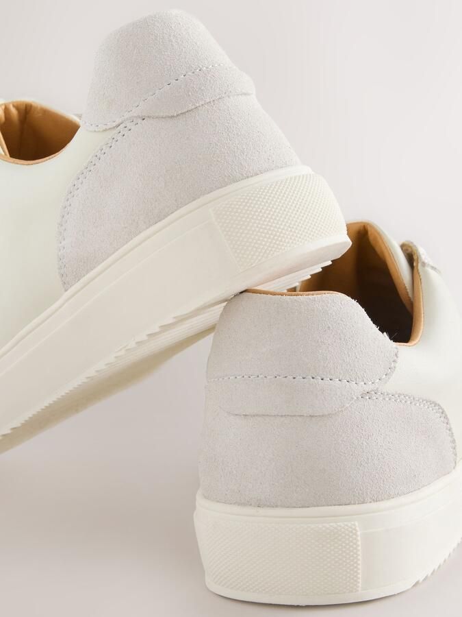 Next Sneakers laag wit wolwit - Foto 4