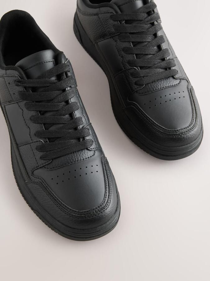 Next Heren Sneakers met dikke zool Zwart - Foto 4