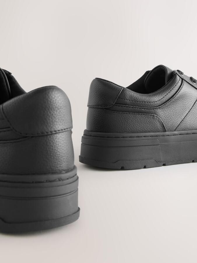 Next Dames Cleat grove vetersneakers Zwart - Foto 4