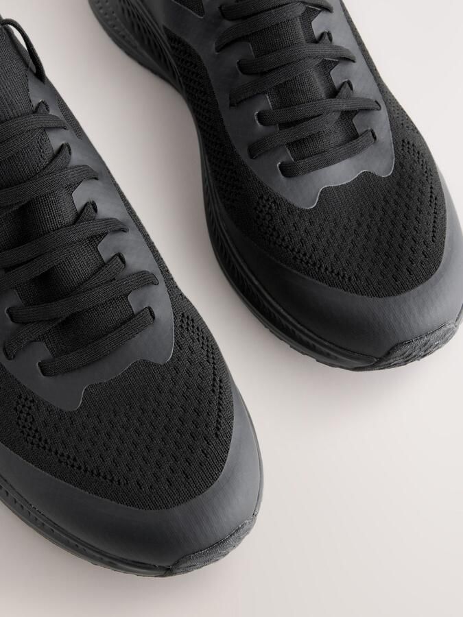 Next Heren Gebreide sneakers Zwart - Foto 4