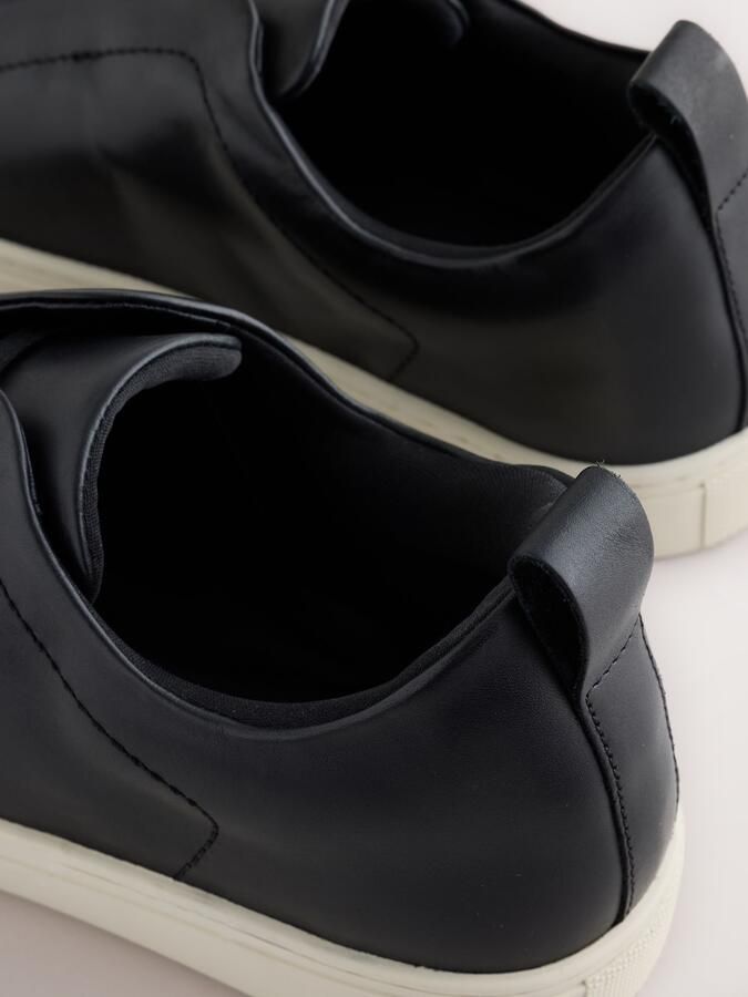 Next Heren Nette sneakers met elastische veters Zwart - Foto 2