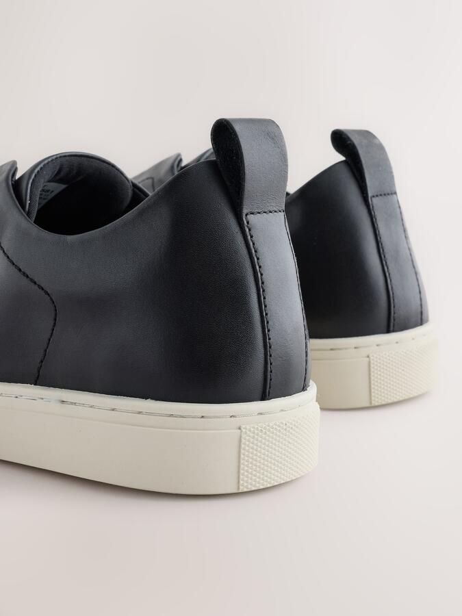 Next Heren Nette sneakers met elastische veters Zwart - Foto 3