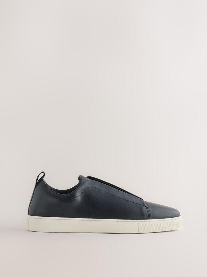 Next Heren Nette sneakers met elastische veters Zwart - Foto 5