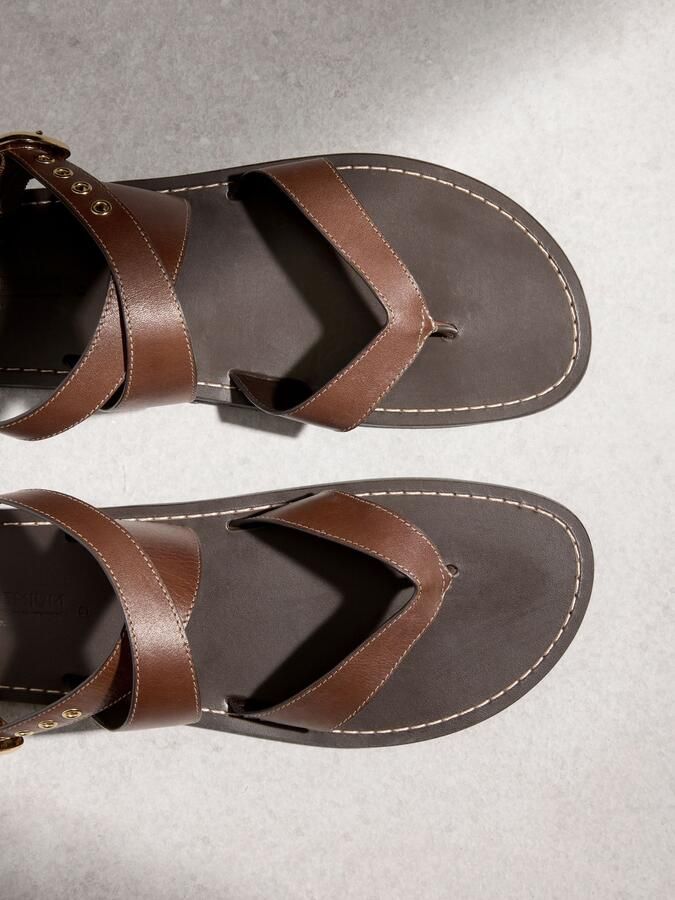 Next Teenslipper bruin - Foto 5