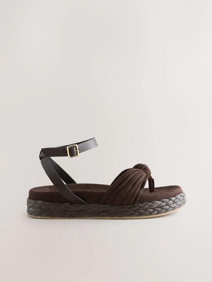 Next Teenslipper chocoladebruin - Foto 2