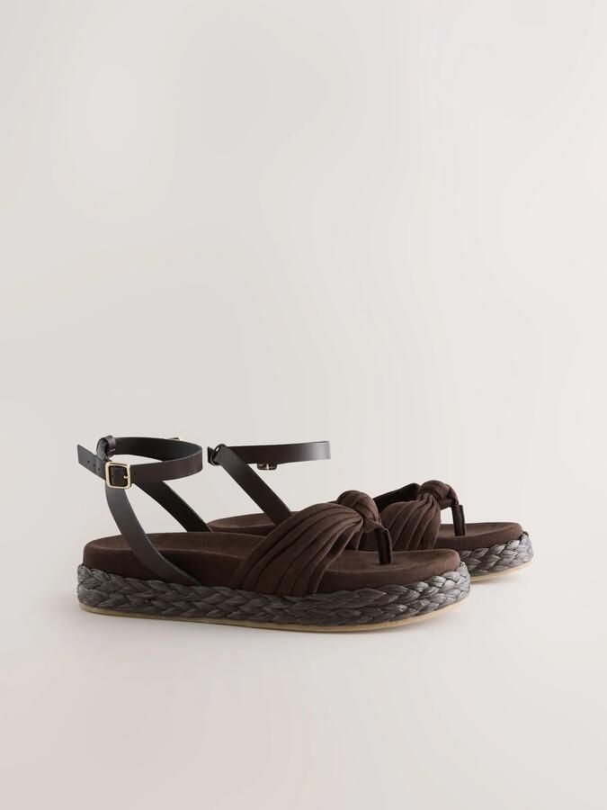 Next Teenslipper chocoladebruin - Foto 6