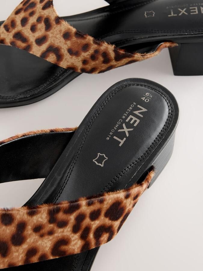 Next Teenslipper 'Forever Comfort ' bruin zwart - Foto 3