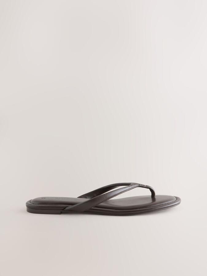 Next Teenslipper 'Forever Comfort' chocoladebruin - Foto 3