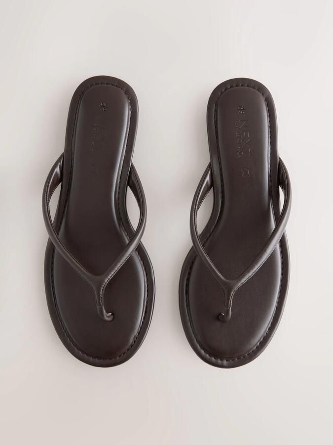 Next Teenslipper 'Forever Comfort' chocoladebruin - Foto 4