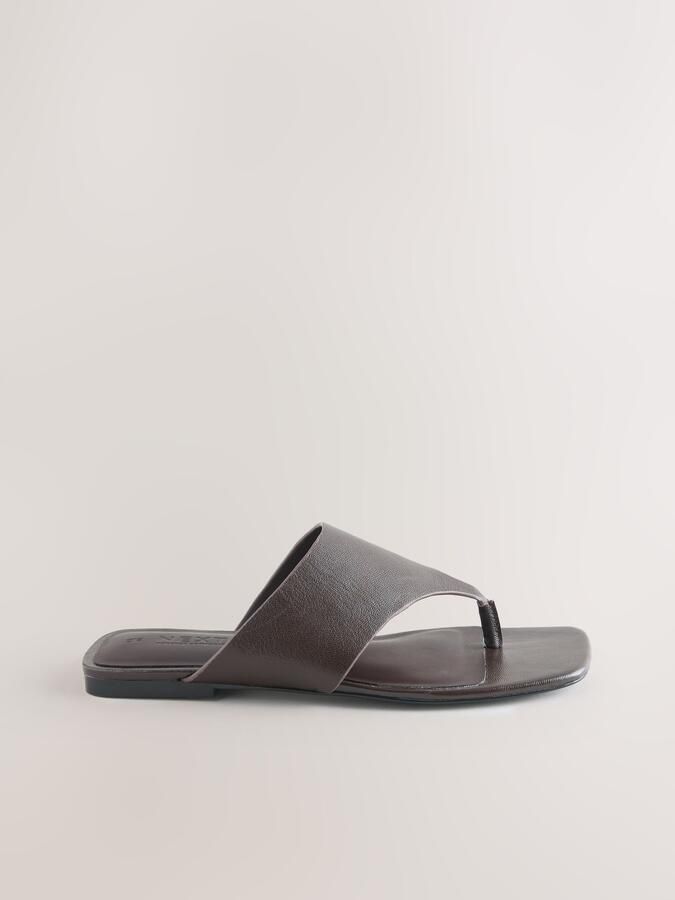 Next Teenslipper 'Forever Comfort' chocoladebruin - Foto 2