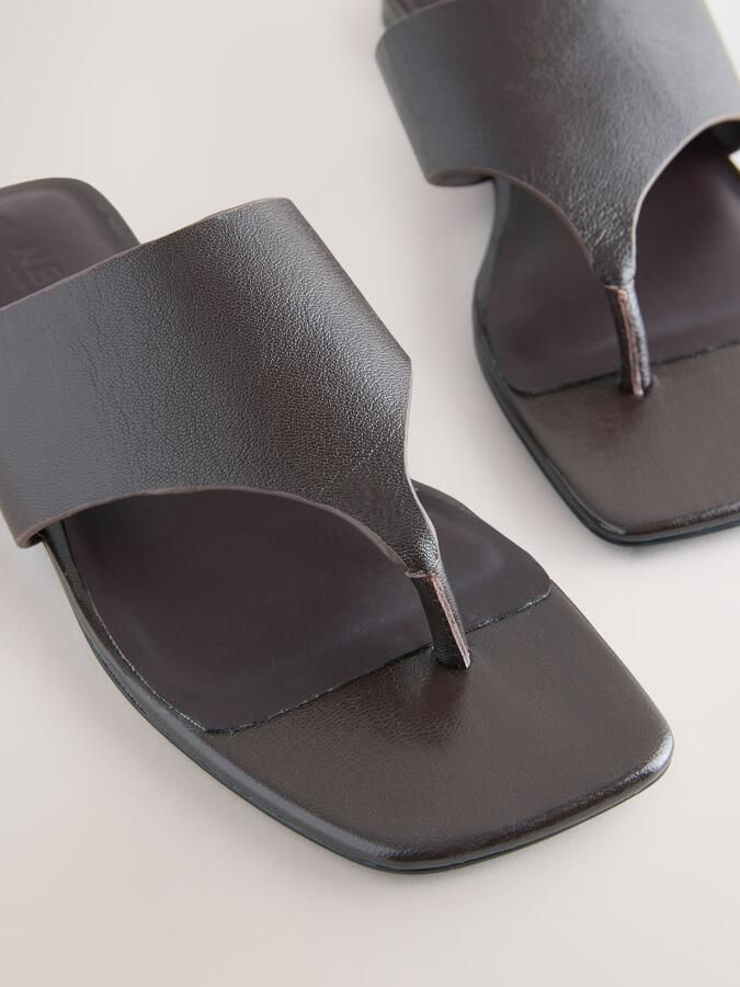 Next Teenslipper 'Forever Comfort' chocoladebruin - Foto 3