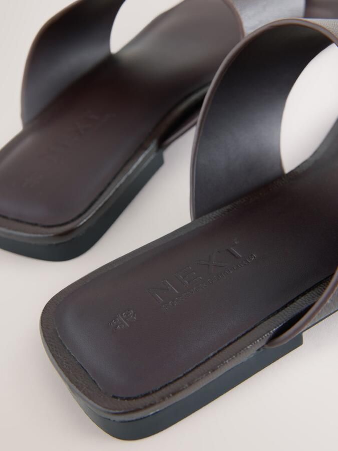 Next Teenslipper 'Forever Comfort' chocoladebruin - Foto 4