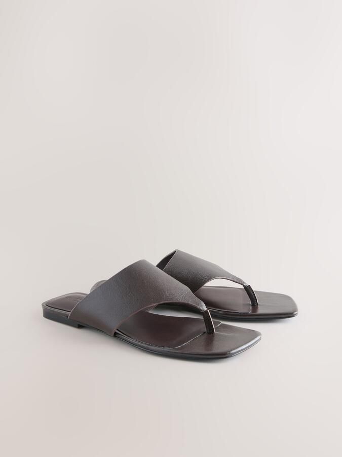 Next Teenslipper 'Forever Comfort' chocoladebruin - Foto 5